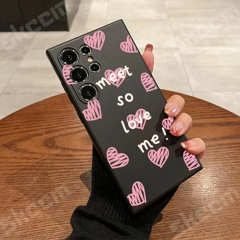 Vibrant Love Heart Design Phone Case - Happy Edition