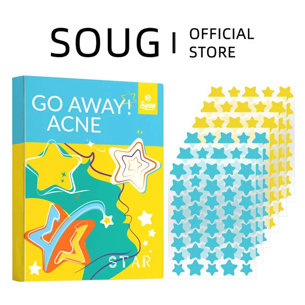 Acne patch Color set PE concealer Star/Heart shape Acne mask masking tape cosmetics concealer desalinate pimple Skin care