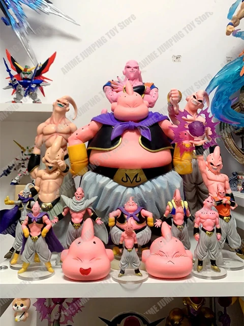 Dragon Ball Z Fat Buu Figura, Majin Buu, 2 Cabeças Boo PVC Gk Estatueta,  DBZ Figuras Anime, Modelo de Estátua, Brinquedo Colecionável, Presente,  18cm - AliExpress