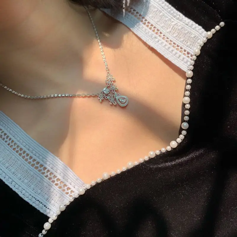 Aazuo Premium jewelry 18K Solid White Gold Natrual Diamonds 2.5ct Luxury Flower Necklace Gift For Women Wedding Engagement Party 14 S69cf45c2561b44e5bf85f17ac8708d82Z Aazuo Premium jewelry 18K Solid White Gold Natrual Diamonds 2.5ct Luxury Flower Necklace Gift For Women Wedding Engagement Party