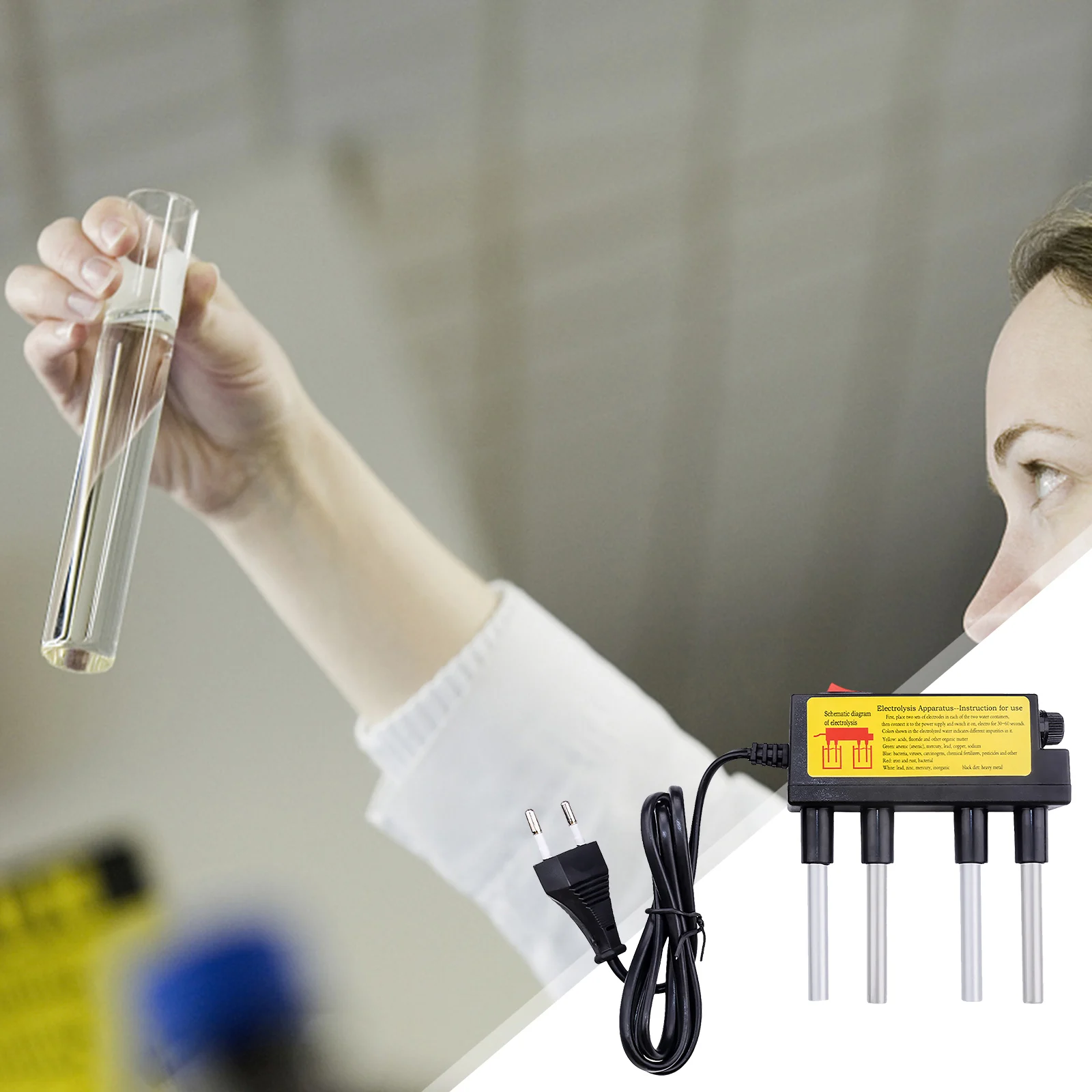 Description Picture 5 of itemWater Quality Tester Digital Electrolysis Water Tools Electrolysis Water Tools Water Filtration Cleaning