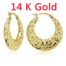 

2022 New Design Irregular Circle Yellow, Gold Earring Buckle, Party Metal Plating Charm, Feminine Accessories