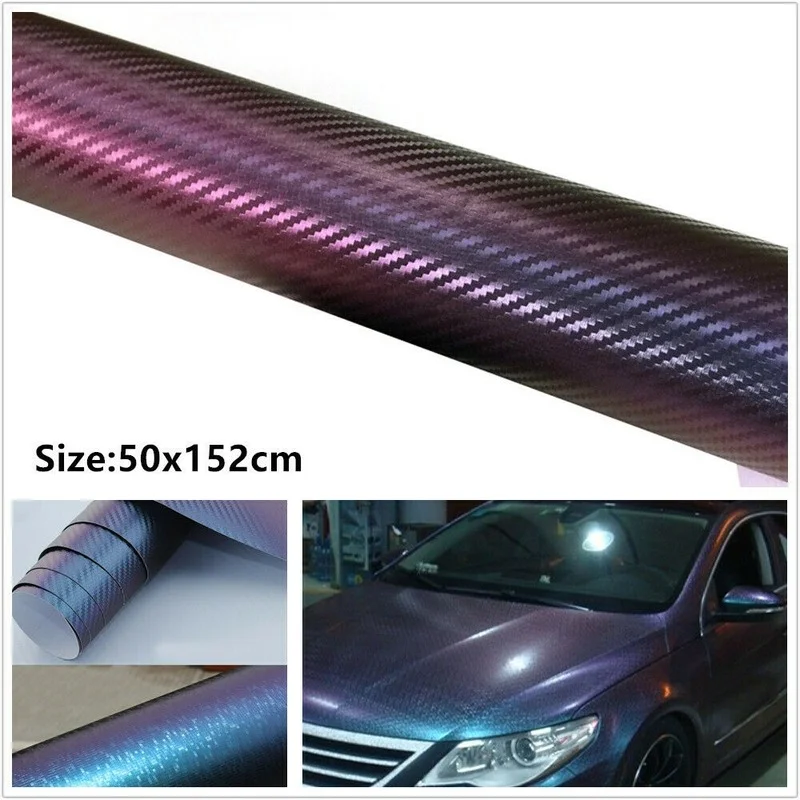 

Водонепроницаемая 3D виниловая пленка из углеродного волокна для автомобиля SUV