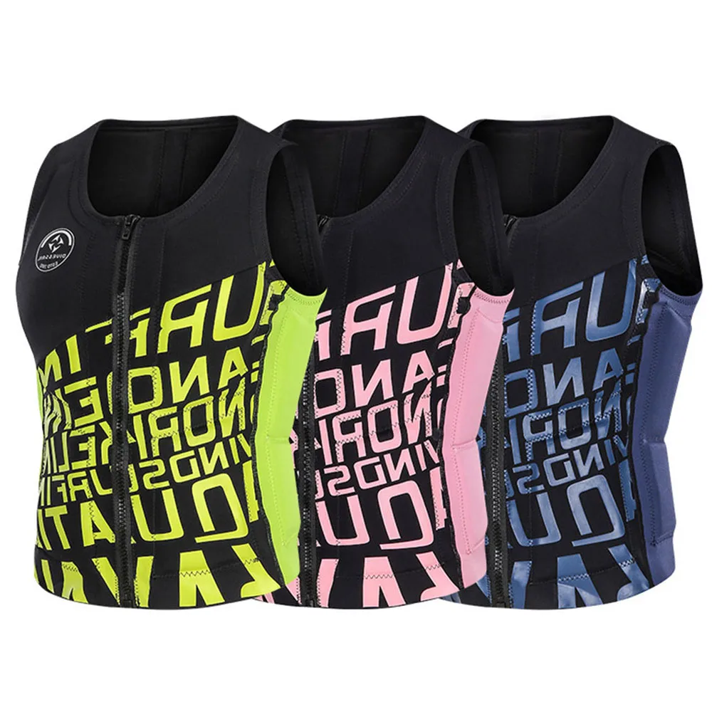 Kayak Neoprene Adult Life Jacket Men And Women Water Sports Buoyancy