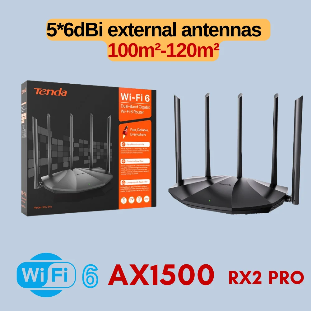 tenda generic Tenda Répéteur WiFi 6 Mesh Amplificateur WiFi - Prix pas cher