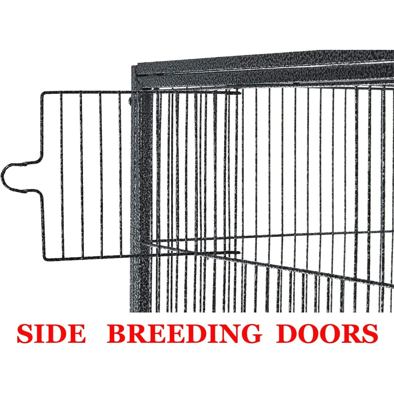 Large Double Birdhouse Treehouse Bird Flight Center Divider Cage Side Breeding Nest Doors Removable Rolling Stand bird cage accessories,bird house,bird cage,bird nest
