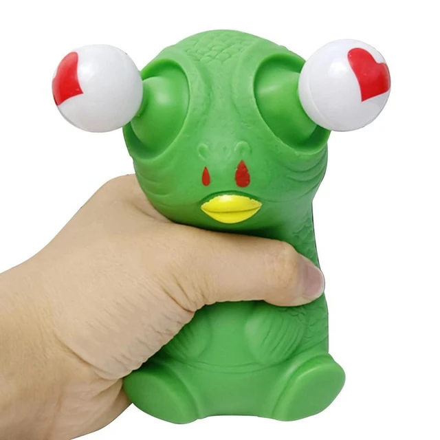 Funny Green Fish Head Anti-stress Squeeze Toys Jouets de