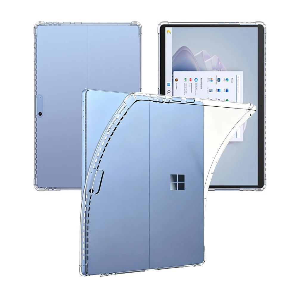 Durable Shockproof Airbags Tablet Case with Clear TPU Back Cover