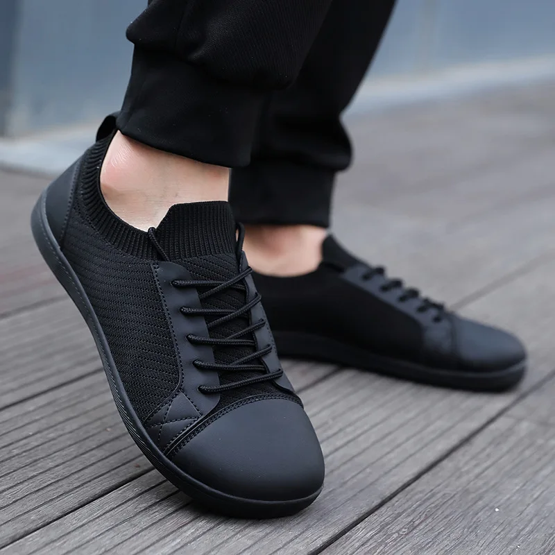 Men Sneakers Breathable Classic Sports Shoes for Man Outdoor Light Comfortable Mesh Shoes Non-Slip Walking Shoes Casual Sneaker