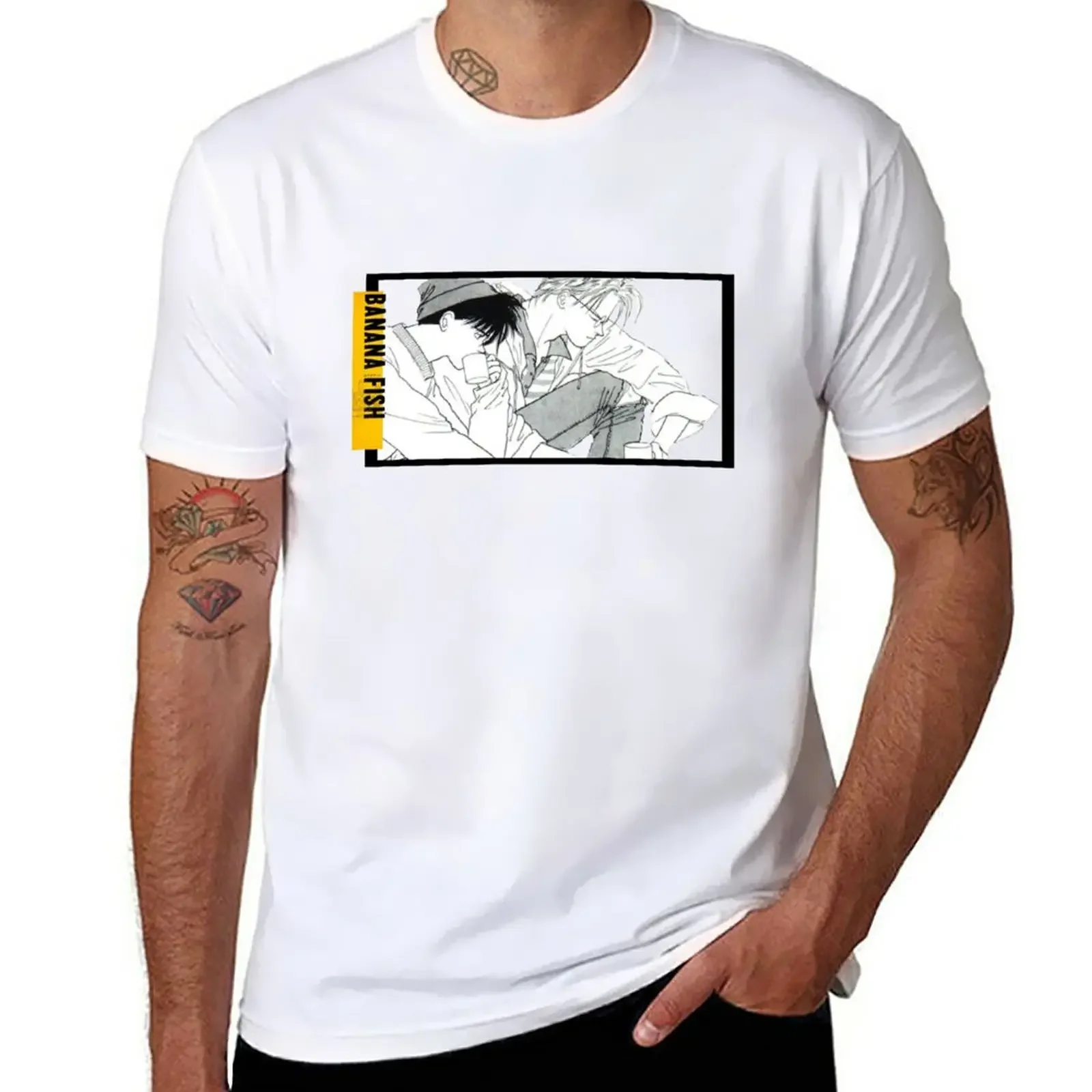

Ash and Eiji T-Shirt oversizeds tops vintage tshirts for men