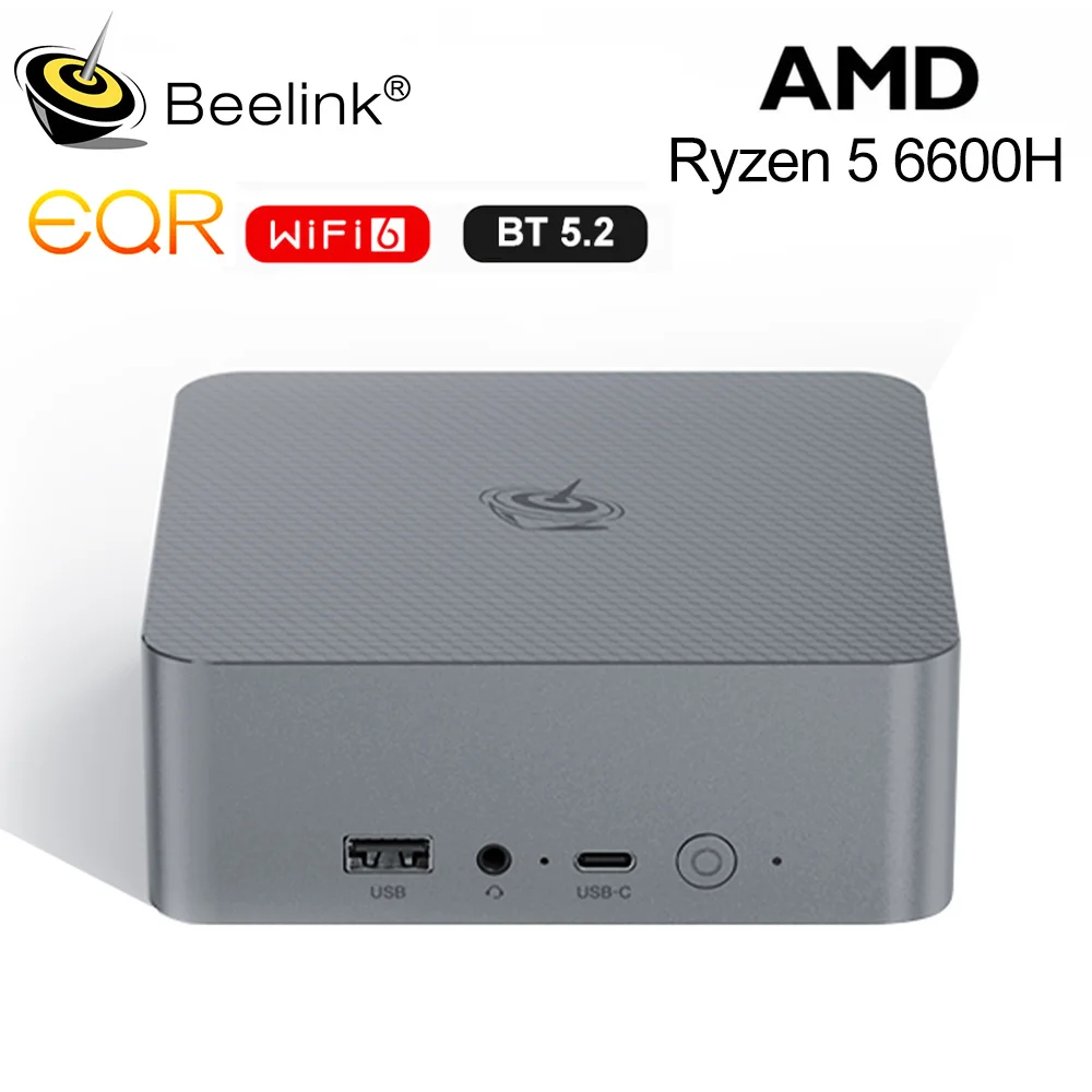 Beelink EQR6 DDR5 Ryzen7 6800H/6800U Ryzen 5 6600H Windows 11 ミニ