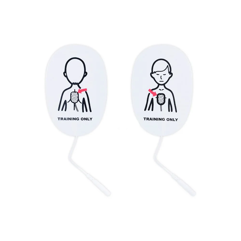 AED Training Device Patches First Aid Training Replacement Pads Adult/Childs Training Universal Trainer - 4