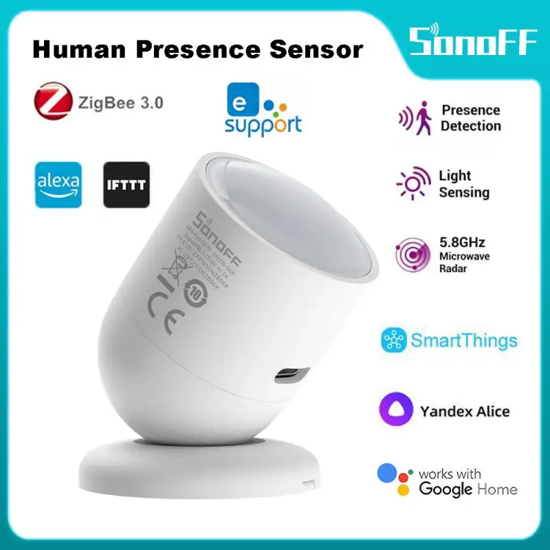 LOT Zigbee Human Presence Sensor Detector Motion Sensors Smart Home Automation