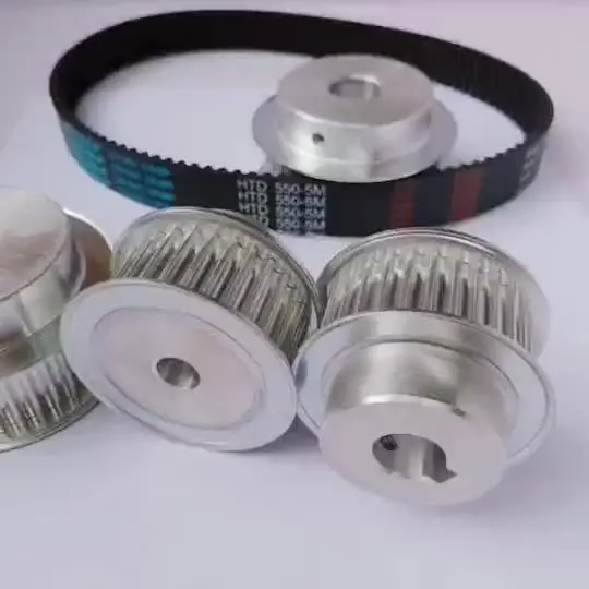 28-8M-30 HTD Pilot Bore Timing Belt Pulley / Sprocket - 28 Tooth To Su - Foto 2