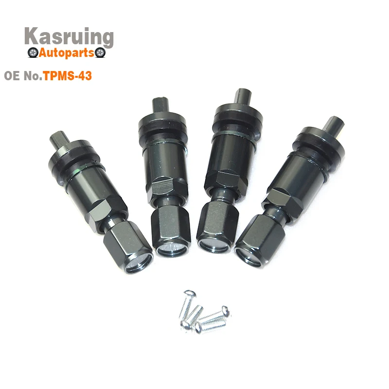 High Quality 4Pcs TPMS-43 Tire Valves TPMS Replacement For Chevrolet Buick Cadillac Mondeo GMC Volvo