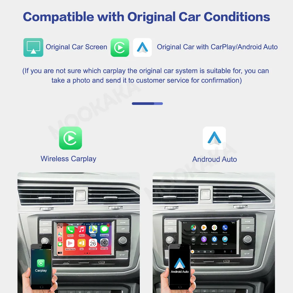 Linux System For Volkswagen Tiguan Passat Golf Wireless Carplay Android ...