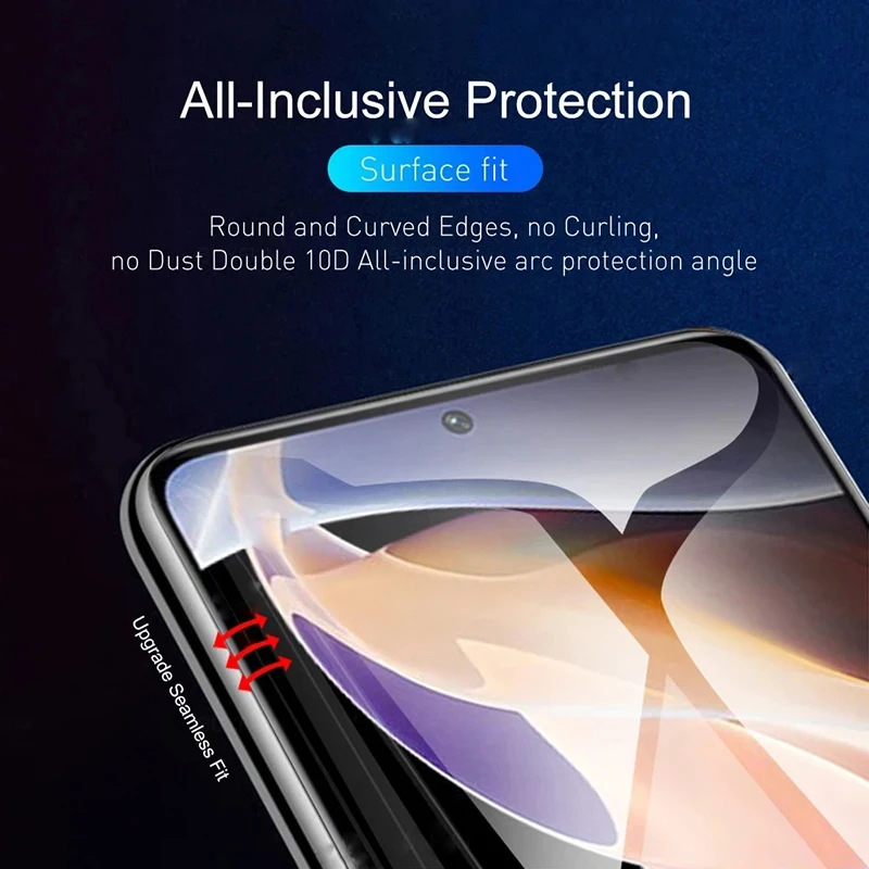 Hydrogel Screen Protector Set - 3-Pack Soft Protective Films