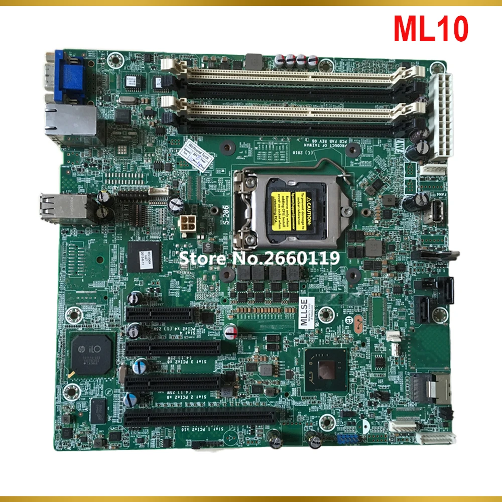 Per Hp Per Scheda Madre Server Proliant Ml10 732594-001 728188-001