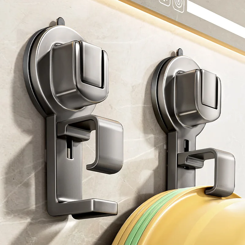 Self Adhesive Hooks Multifunctional Hooks Self Adhesive Wall Hooks Suction Cup Hook Wall Mounted Basin Hook Bathroom Organizer Home Storage Accessories Suction cup hook wall mounted washbasin storage hook bracket bathroom basin storage rack bracket space saving plastic