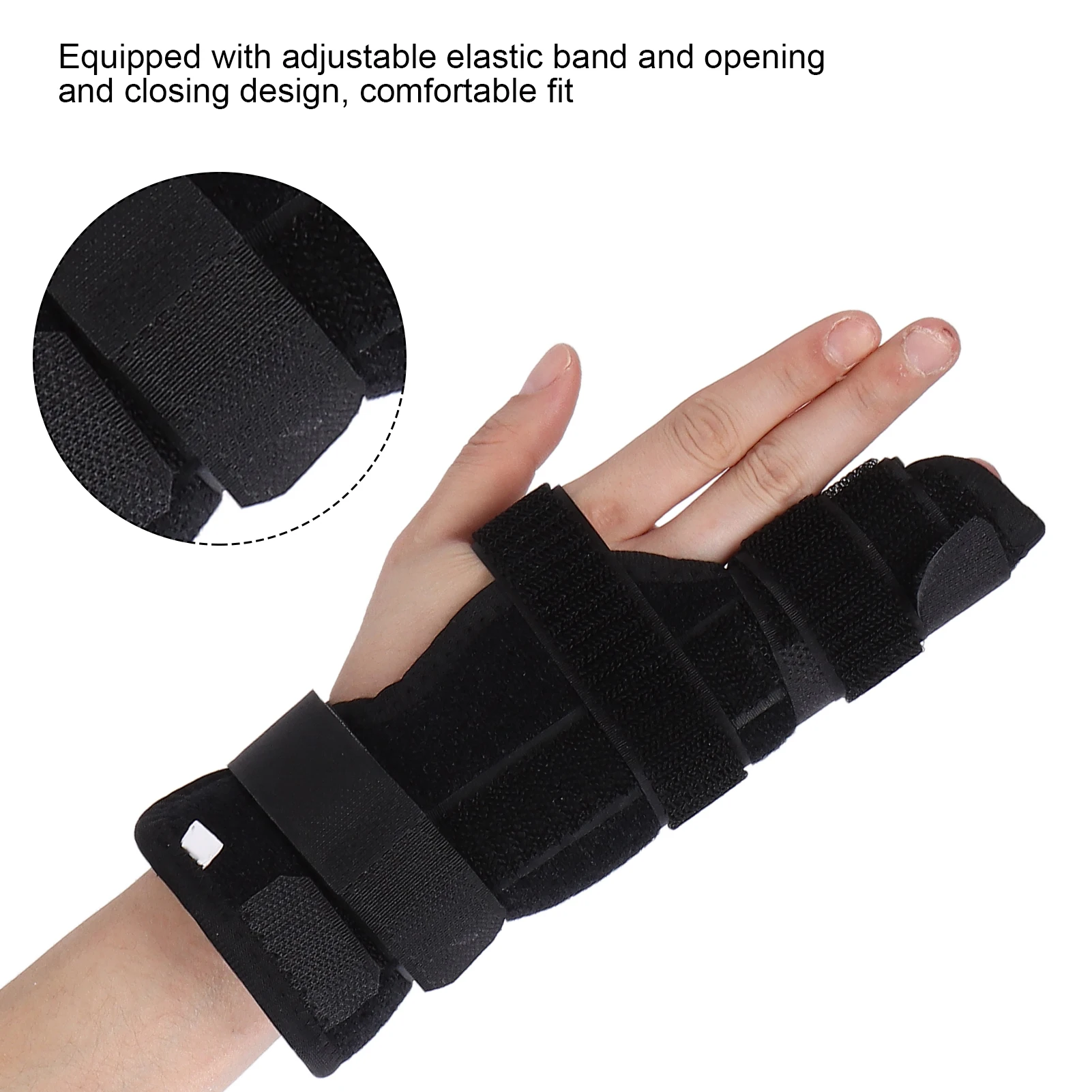 Finger Brace Adjustable Splint Comfortable Hand Support Breathable Relief Stabilizer For Broken Fingers Hand Brace Finger Splint 3