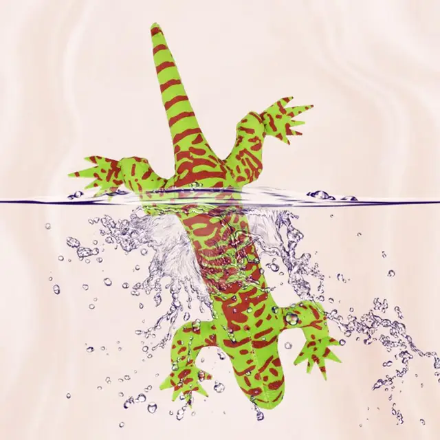 Giocattolo Per Gatti A Forma Di Lucertola - Con Erba Gatta E Rumore Crepitante - Foto 2