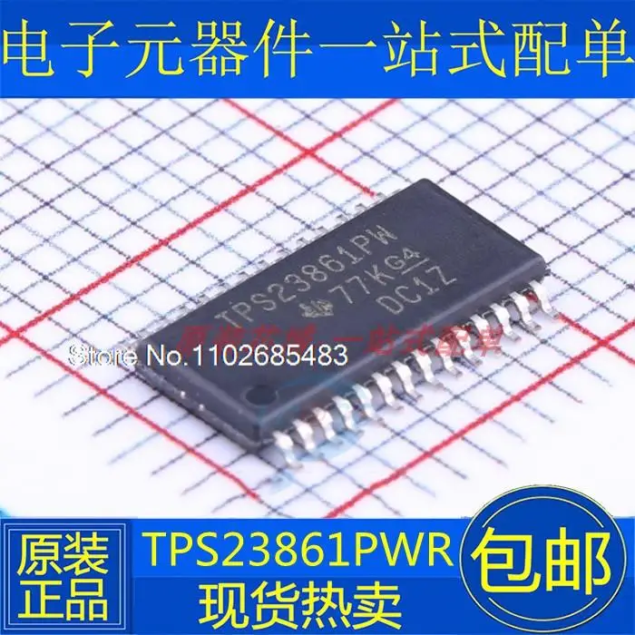 

TPS23861PWR TPS23861PW TSSOP28