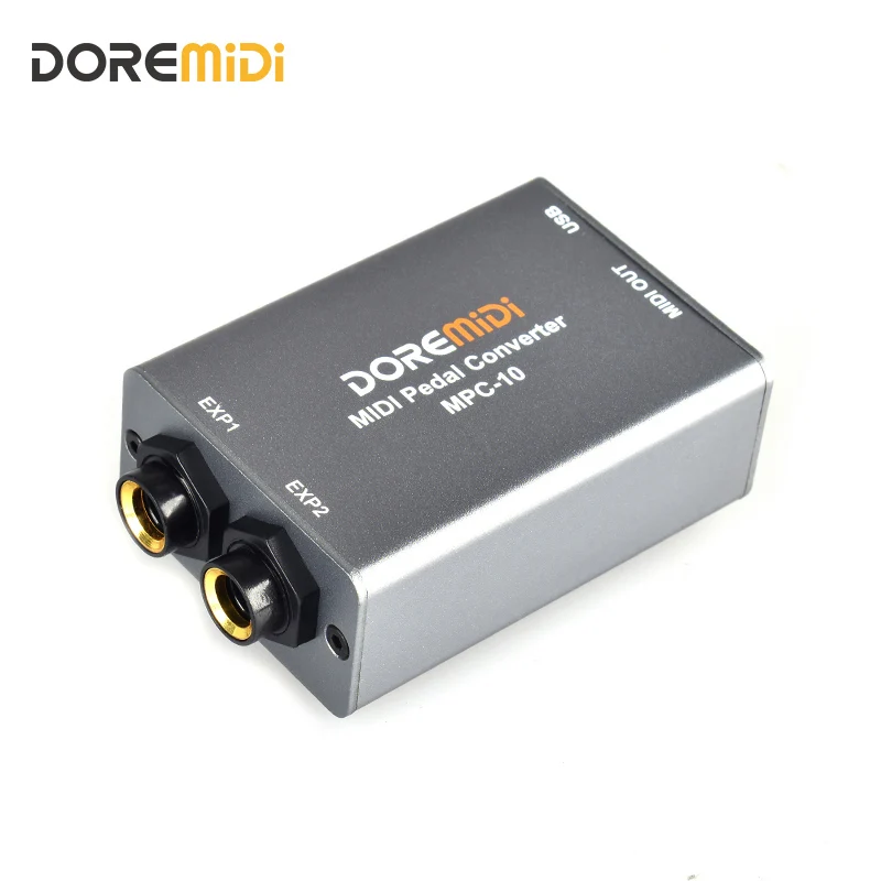 DOREMIDI Expression Pedal Converter Pedal Sustain Expander MPC 10 Audio Converter