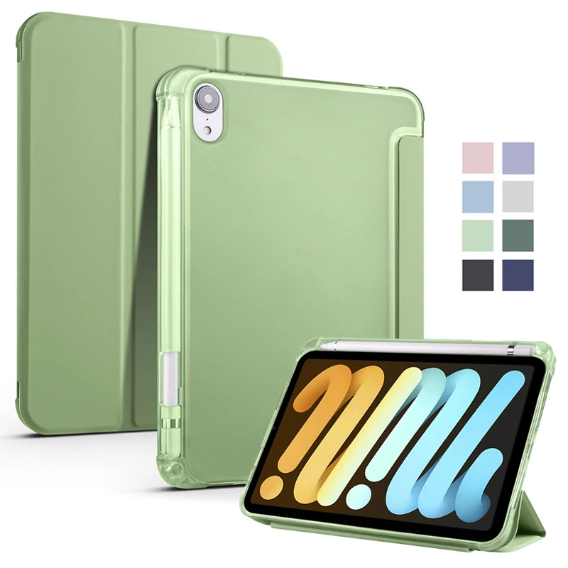 iPad Mini Case with Pen Holder and Trifold Stand, 8.3 inch Tablet Cover