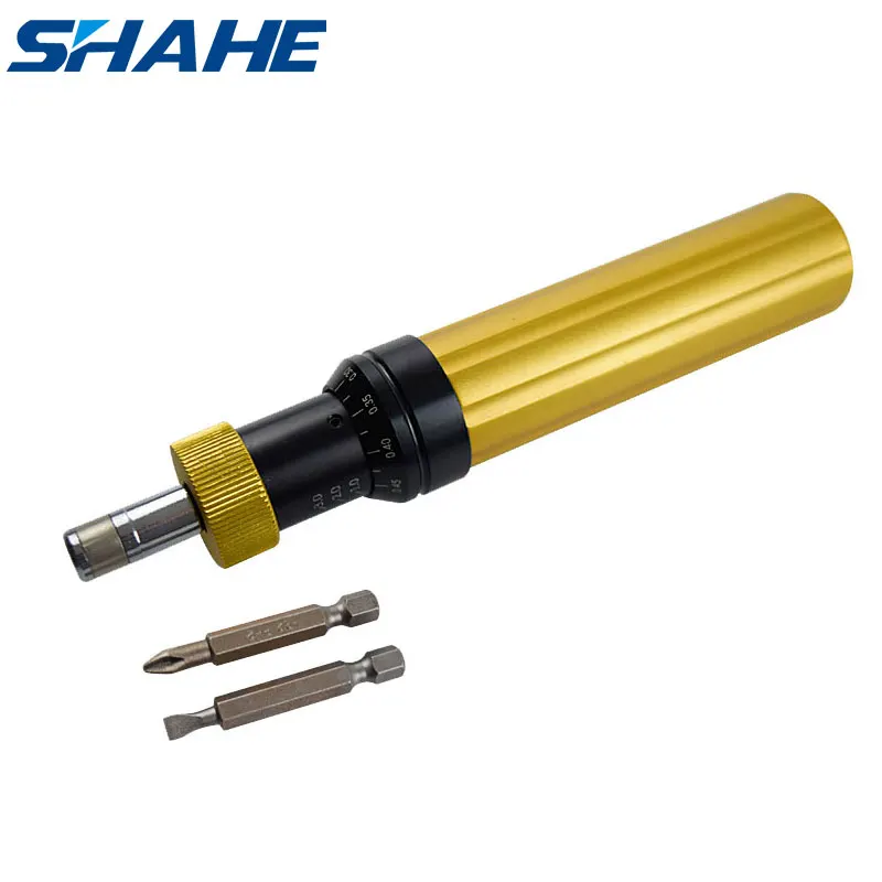 shahe-ayq合金鋼プリセットタイプ調整可能なトルクドライバー、ヒンジとストレートドライバー付き精密ドライバー