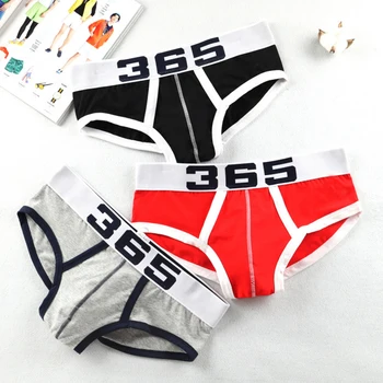 Nuovi uomini Sexy slip intimo mutandine di cotone moda traspirante U sacchetto convesso mutande a vita bassa Cuecas calzoncilos M-XXXL