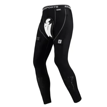 Men's Cut‑Resistant Compression Hockey Pants with Bio‑Flex Protective Cup Jock Briefs for Men and Boys 1