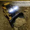 2.4Ghz RC Bulldozer 1/24 with Light & Sound Construction Diecast Engineering Car Dump Excavator Plastic/Alloy for Child‘s Gifts 4
