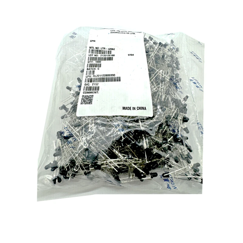 50PCS/Lot LTR4206E LR-4206E LR-4206 4206E DIP-2 infrared receiving tube 3mm 940NM phototransistor best quality image 3