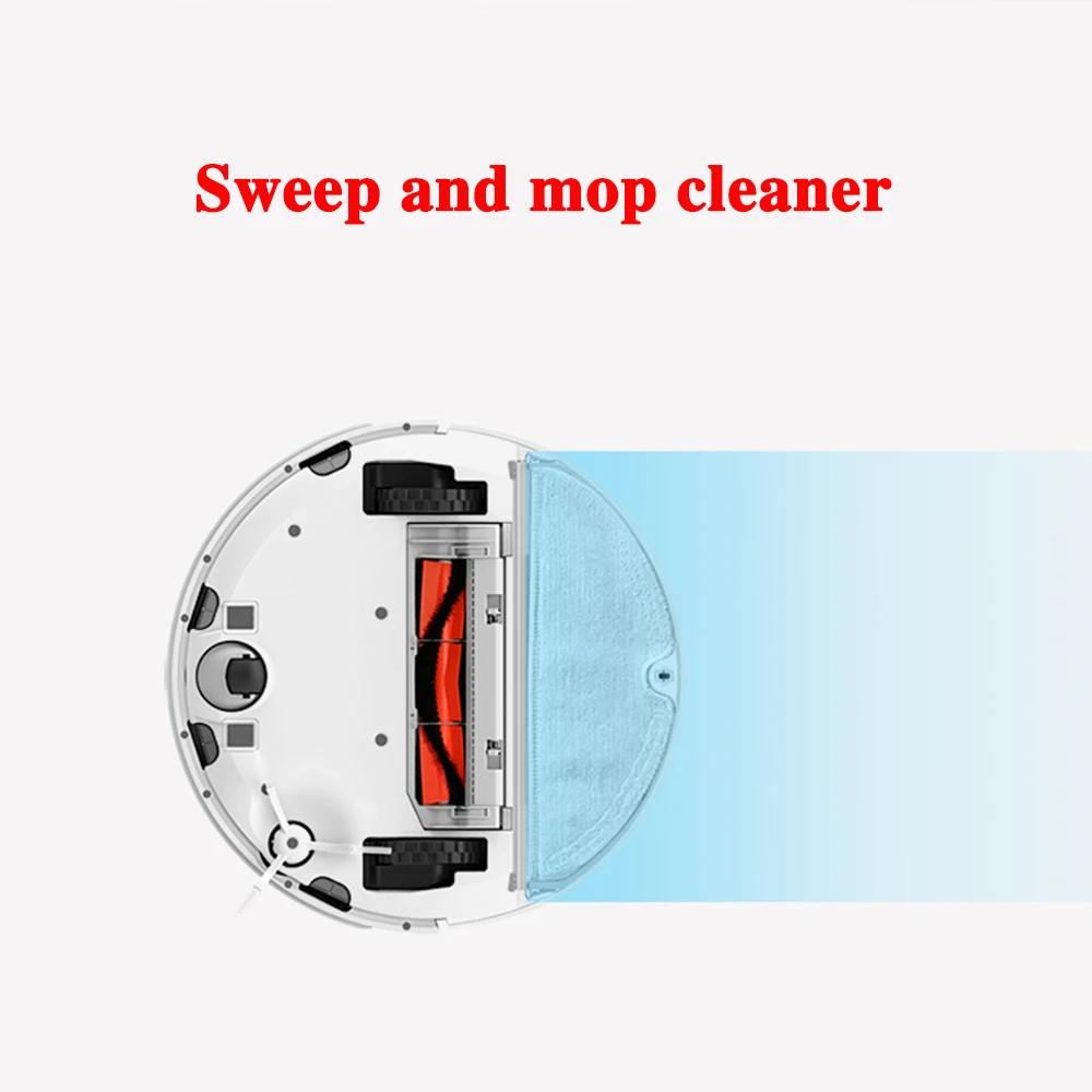 

1Pcs Full Cover Design Mop for Xiaomi Mijia 1C 1T F9 D9 Robot Vacuum-Mop Dry Wet Mop Cloth Parts Water Tank Rags