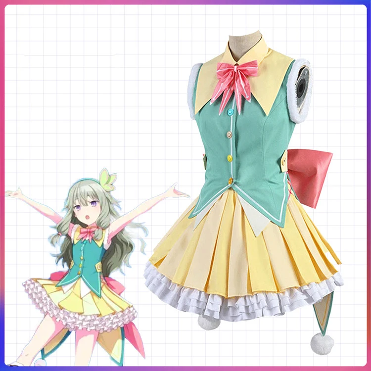 

World Project Color Stage Cosplay Anime Project Sekai Kusanagi Nene Carnival Halloween Clothing Stage Christma Party Women Girls