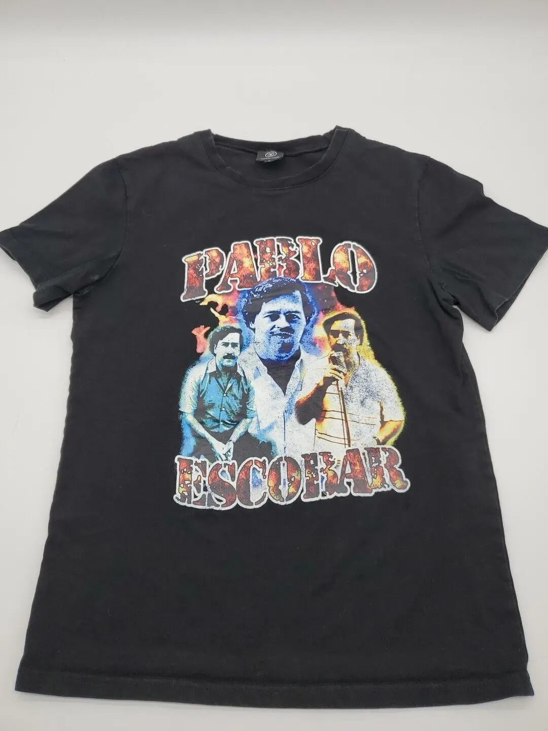 Currency Cartel Pablo Escobar Shirt Uomo Piccolo Black Drug Lord .. #2578
