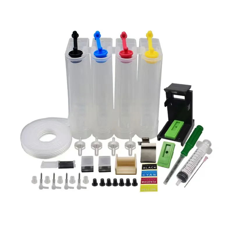 Continuous Ink Supply System Universal 4Color Continuous Ink Supply System With Accessaries Ink Tank For Use In HP Canon Brother Epson All Printer CISS