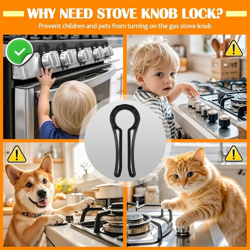 20/10/5Pcs Stove Knob Covers for Kids Safety Gas Stove Knob Locks Oven Covers for Child Pet Childproofing Tools