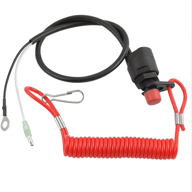 

Cut Off Marine Motor Stop Safety Tether Lanyard For Marine
