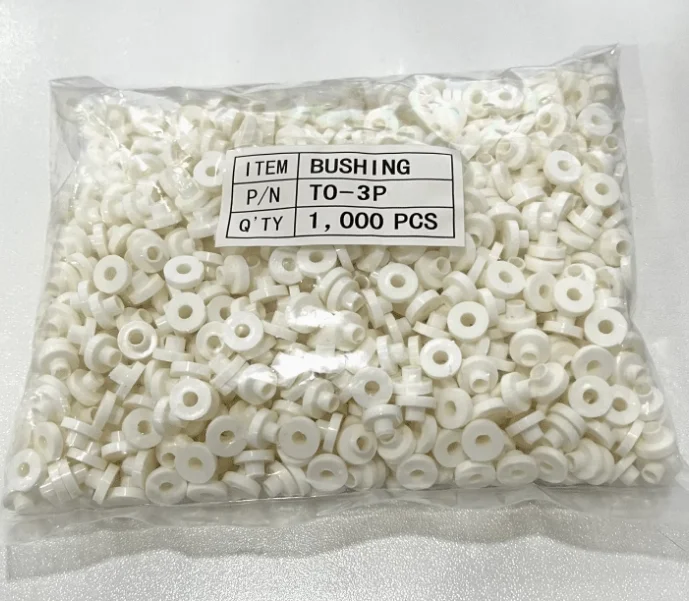 TO-3P TO-247 18*22*0.3mm insulating silicon film silicone gasket round gasket insulation particles 100pcs