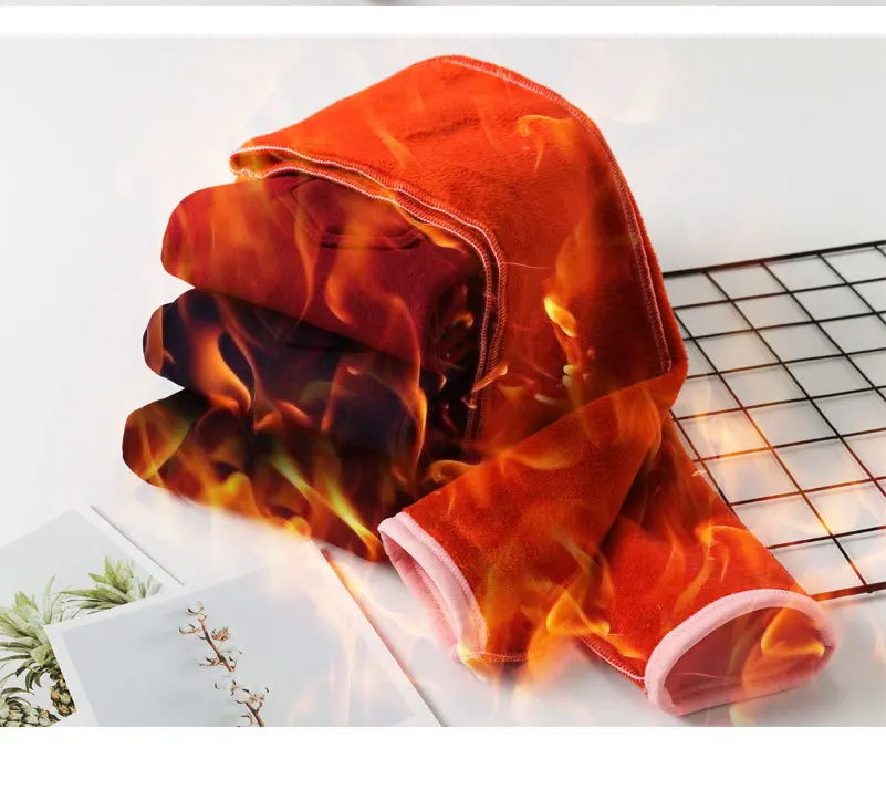 Winter Baby Girls Legging Plus Velvet Thickening Fleece Warm Leggings Pants for Girl Kids Winter Pants Trousers Children's Pants - Image 6