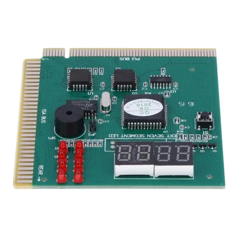 Motherboard Tester com Led Indicador para Isa Pci Bus Mainboard Dígitos Display Lcd Analisador Cartão de Diagnóstico Novo - Image 4
