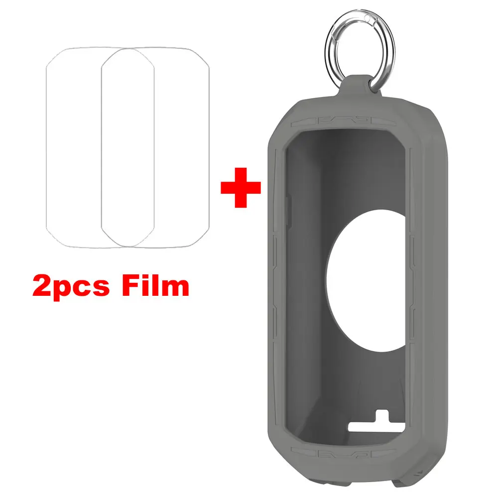 Premium Silicone Case with Screen Protector Film