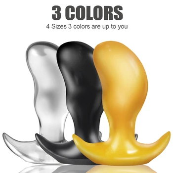 OLO Prostate Massager Butt Plug SM Toys Huge Anal Plug Anus Expander Sex Toys for Men Women Big Dildos Adult Games 4