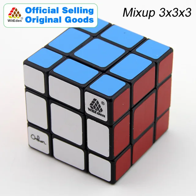 WitEden ; Oskar Mixup 3x3x3 Magic Cube: A Professional Speed Puzzle for Hours of Antistress Fun