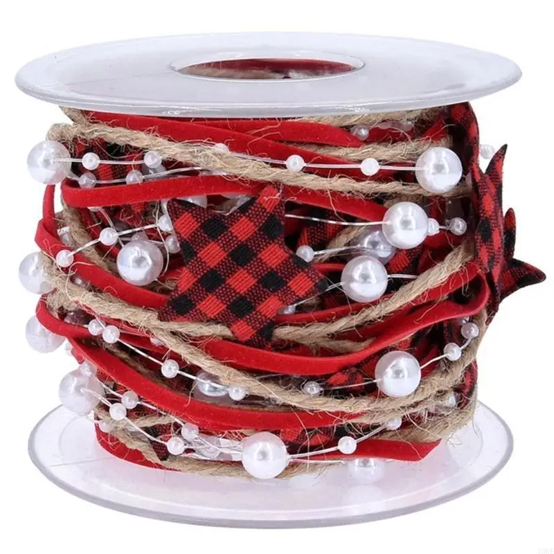 Star Ribbon Trimen für Hochzeitsblume Weihnachten Tre Dekoration Nähen y08e – Detail 9