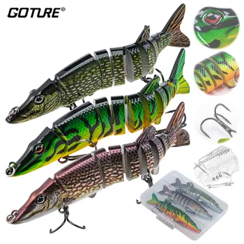 Goture 11pcs/lot Pre Rigged Jig Head Soft Lures 10g Luminous Swimbait T  Tail Topwater Fishing Lures for Bass Trout Carp Fishing - AliExpress