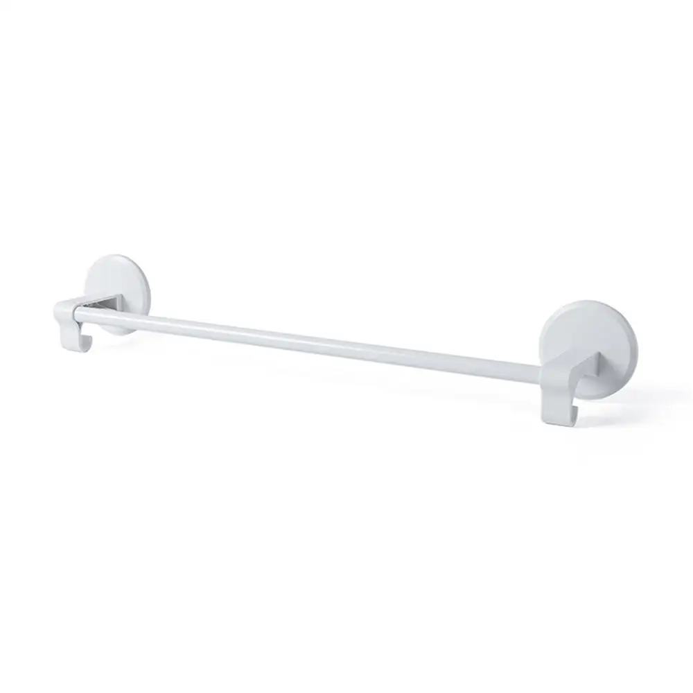 3PCS Storage Rack Bath Towel Storage Multifunction No Punching Solid Shelf Rod Abs No Trace Bathroom Towel Rack