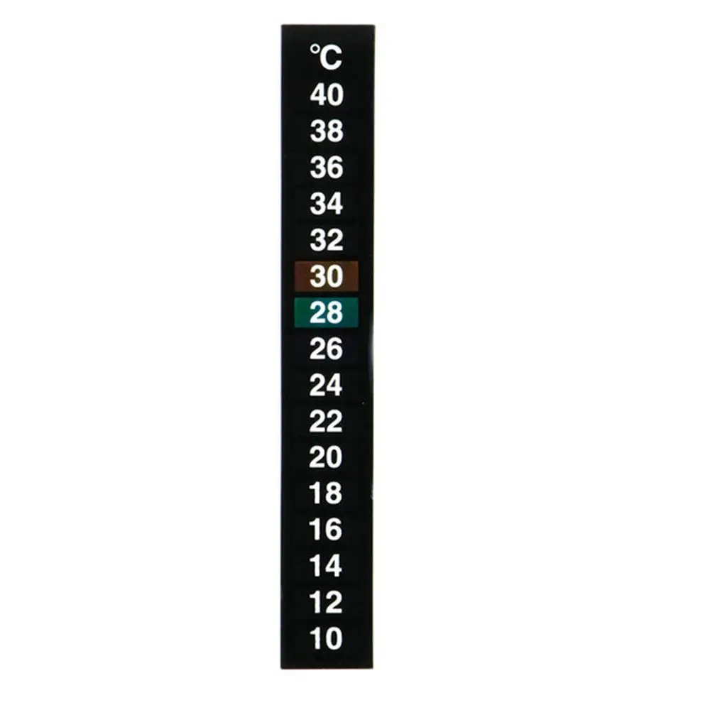 Liquid Crystal Aquarium Thermometer Sticker for Fish Tank