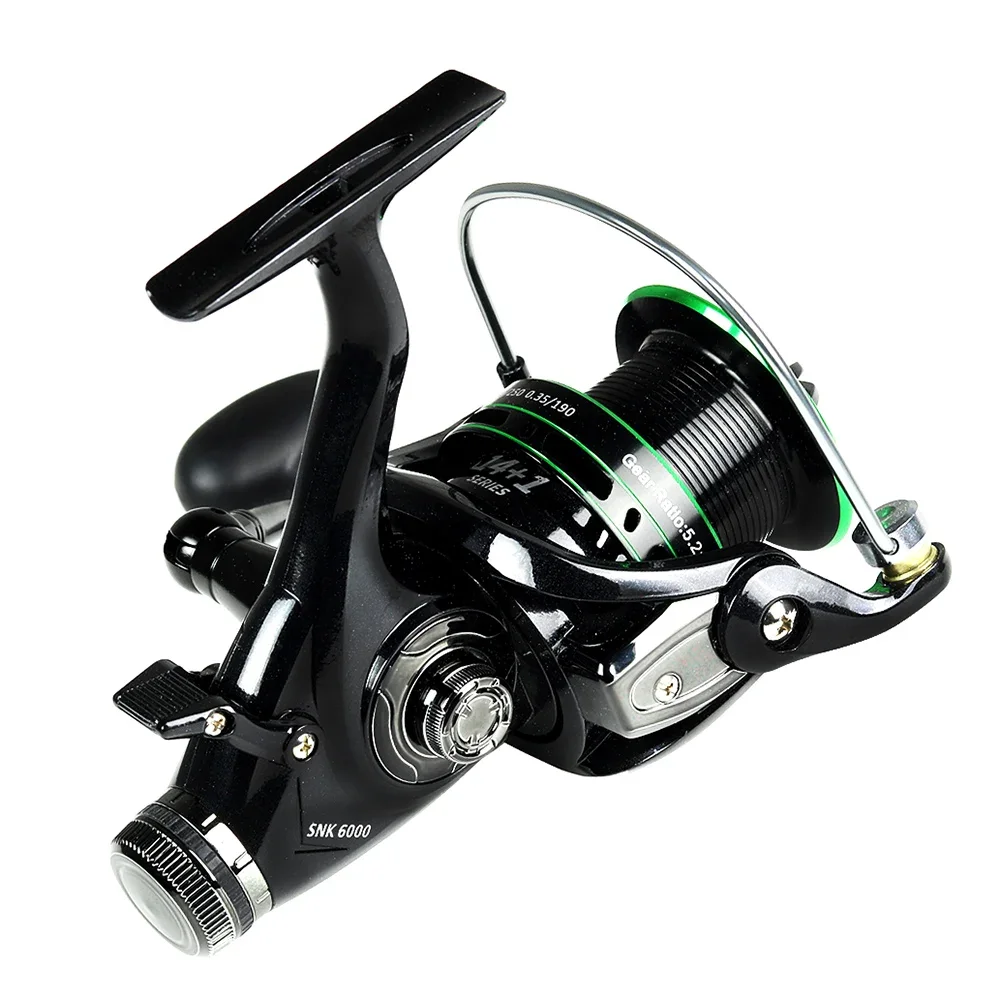 

High Speed Fishing Reel 3000-6000 Series Carp Feeder 20KG Max Drag Spinning Reel Metal Line Cup Saltwater/Freshwater Tackle